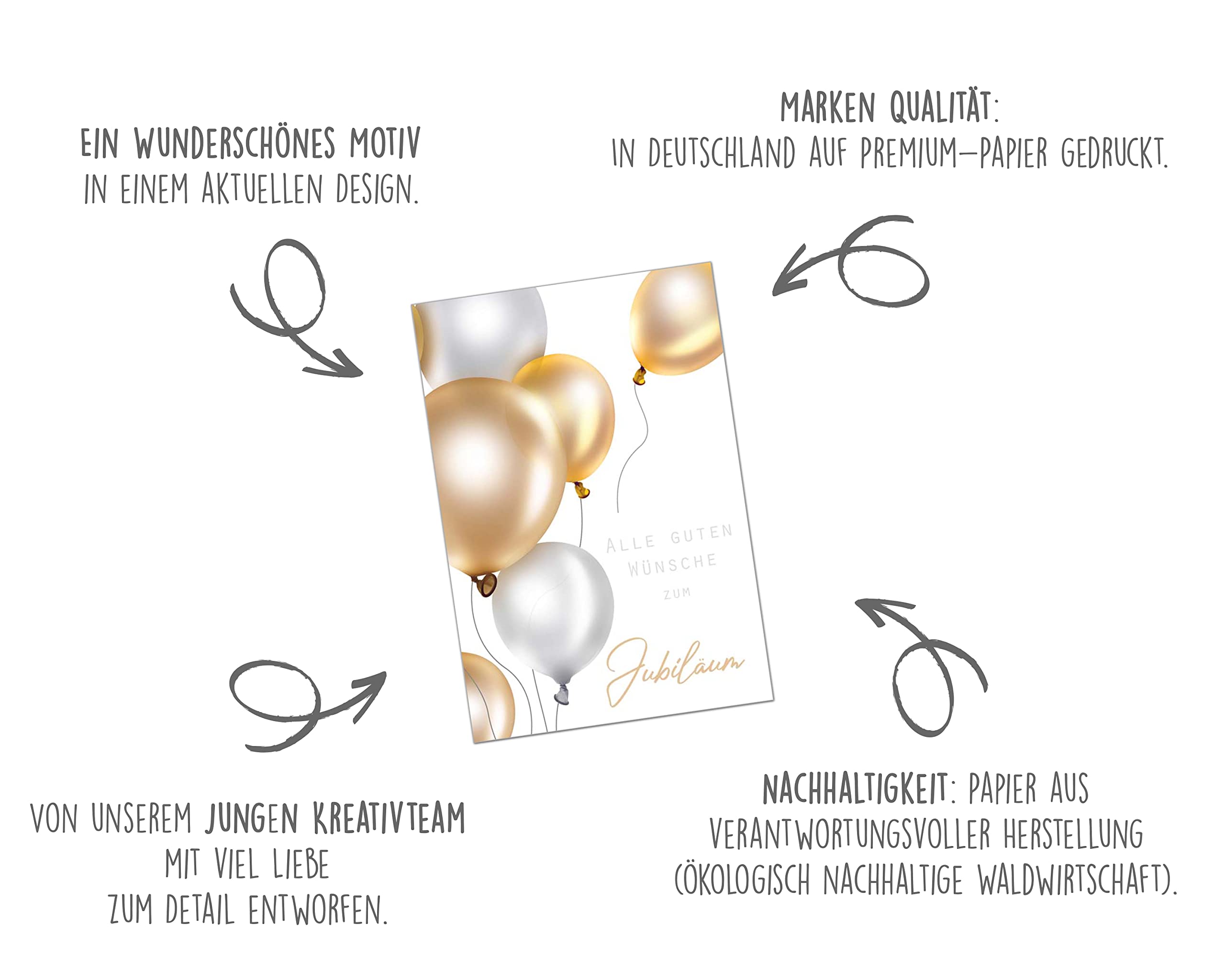 Edition Seidel Carte De Vœux Pour Anniversaire De Mariage