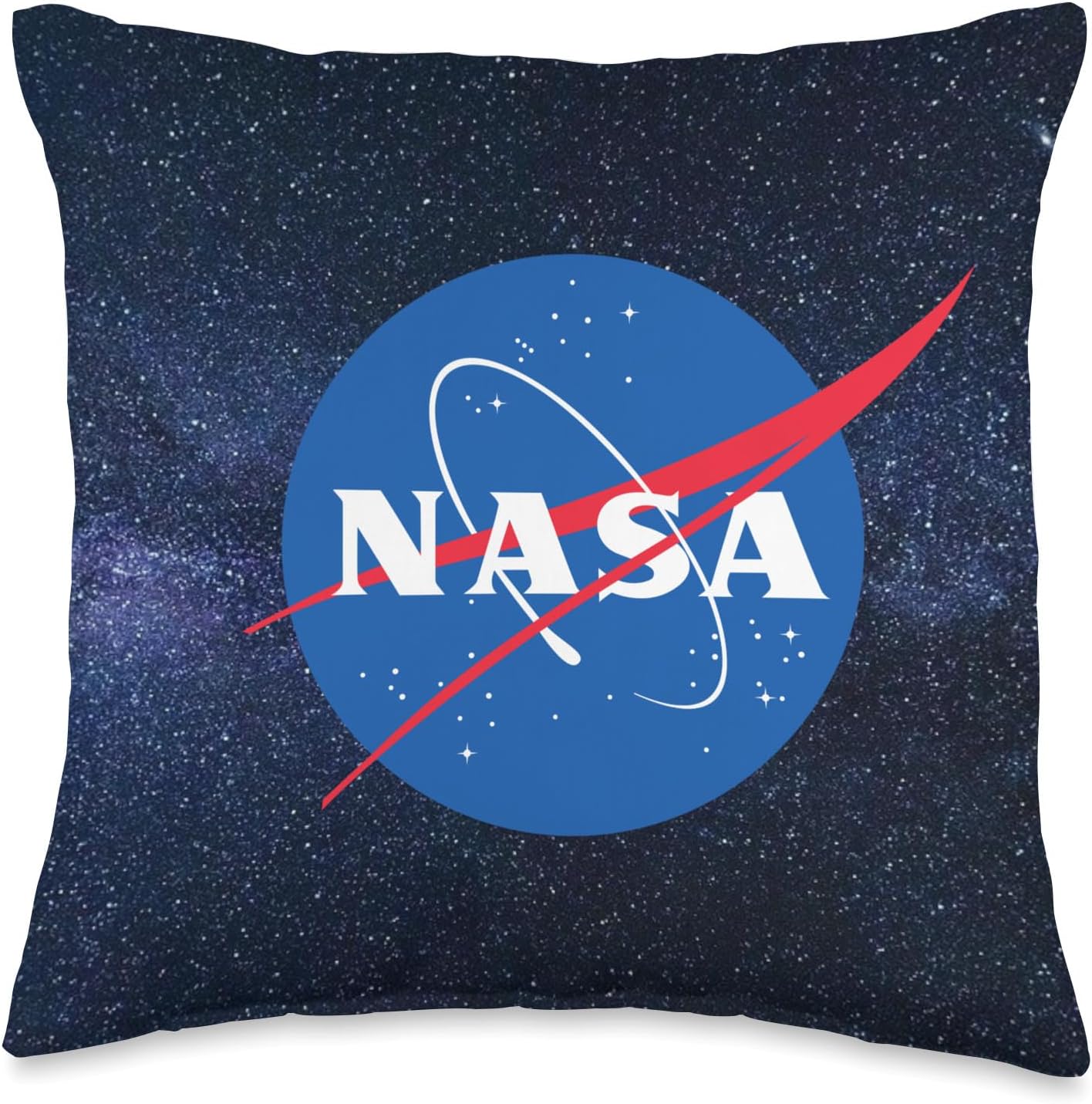NASA Logo Throw Pillow