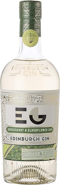 Edinburgh Gin Gooseberry and Elderflower Flavoured Gin 70 cl