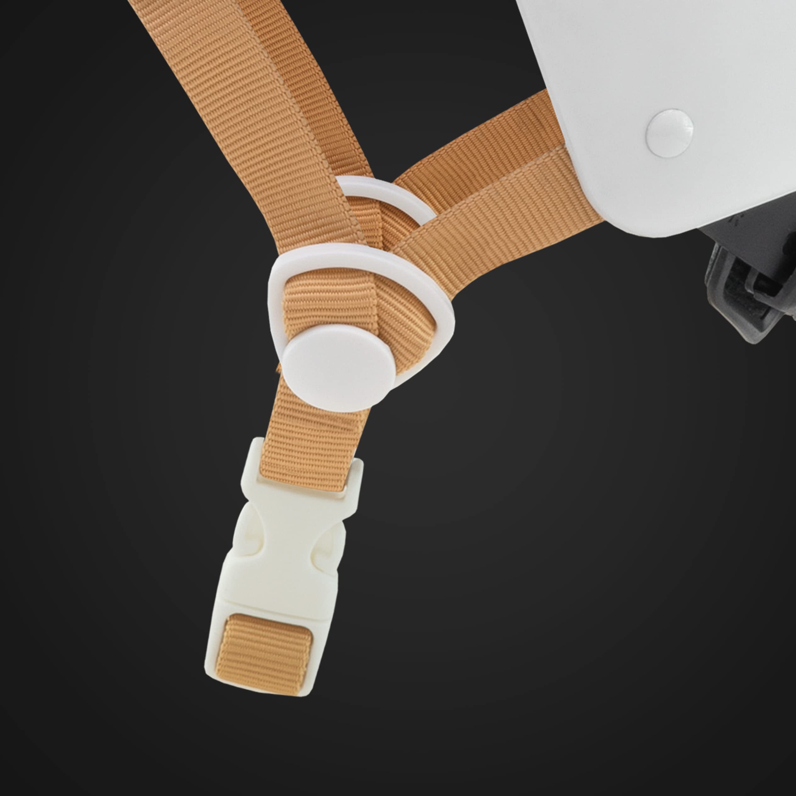 OLSSON Urban Light Casque avec lumière réglable, homologué, résistant aux chocs 360°, LED Avant+Arrière, Doublure Amovible, Ventilation
