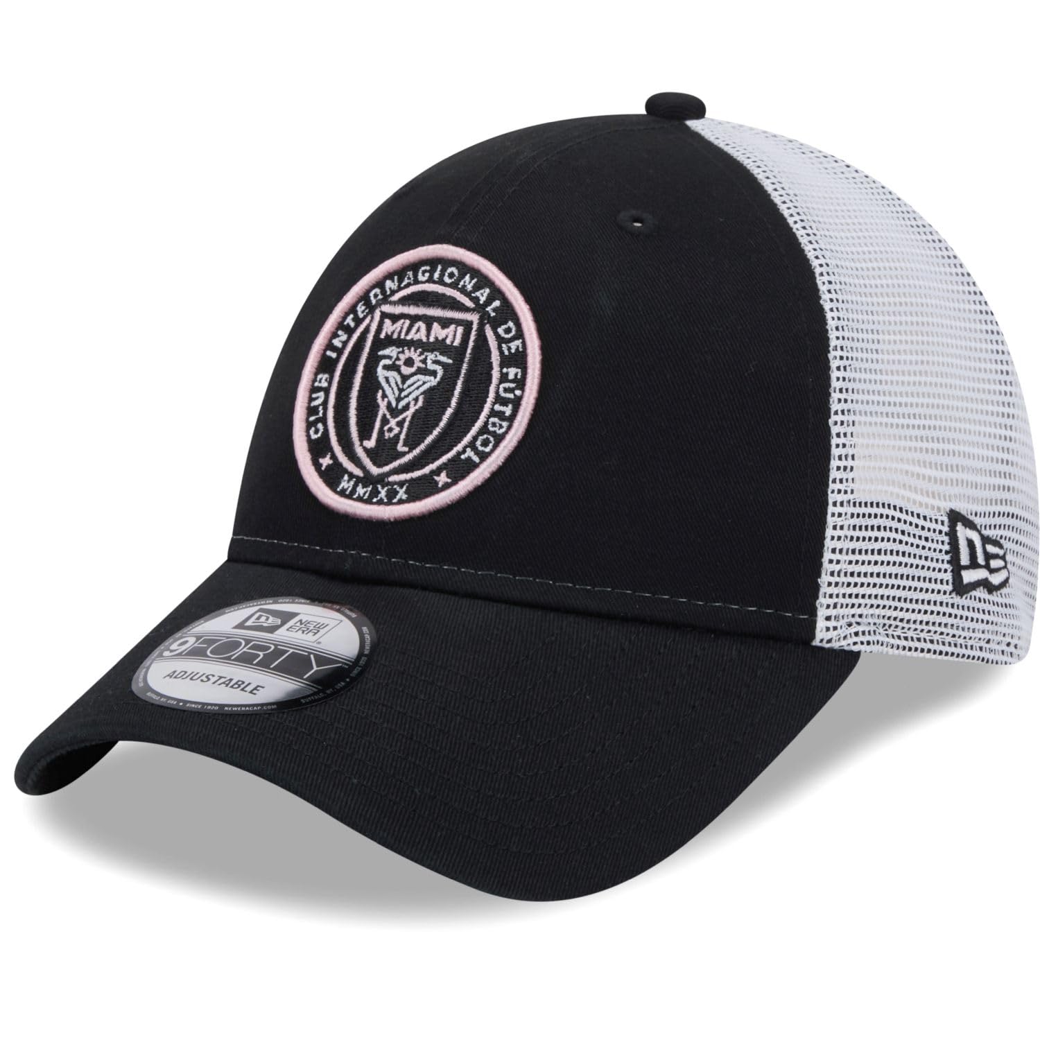 New Era 9Forty Trucker Cap - MLS Inter Miami Black - One Size