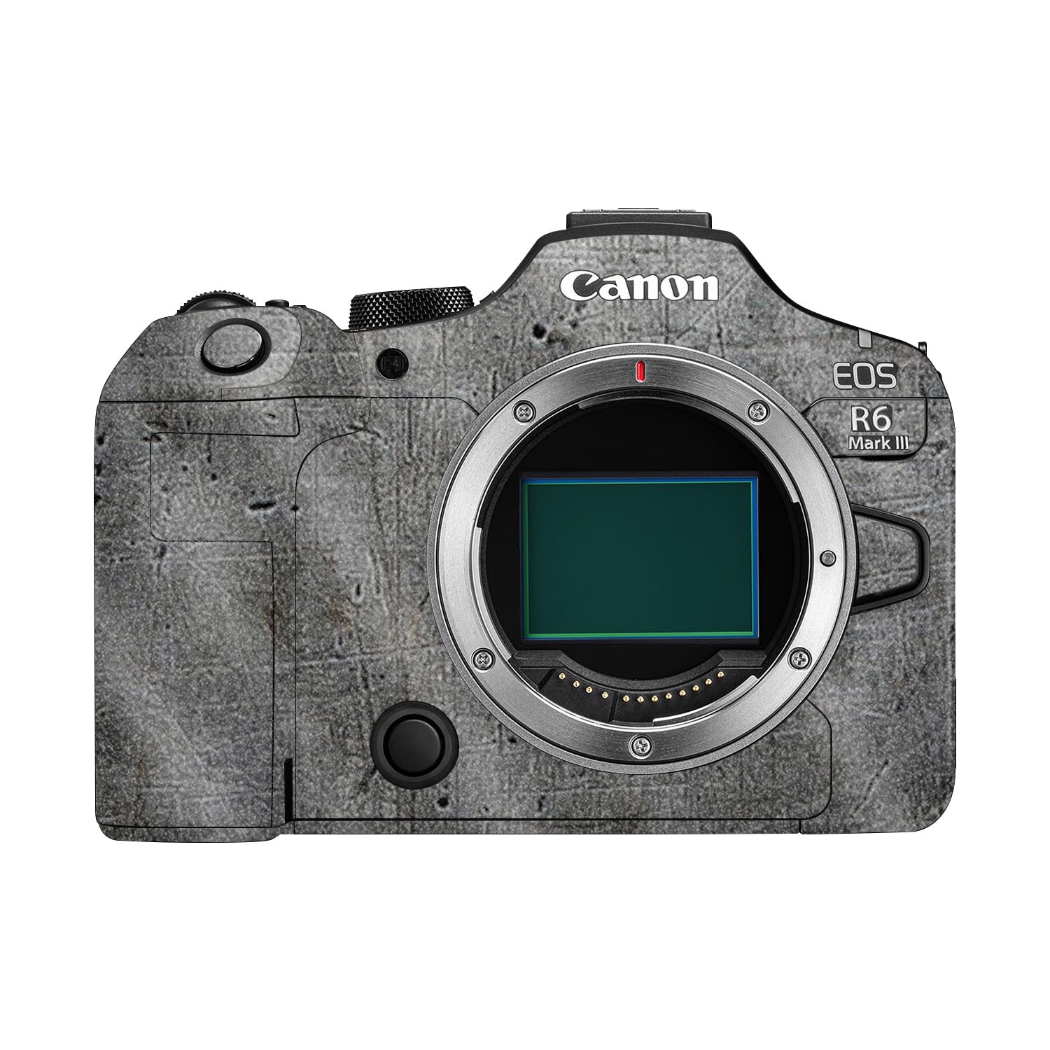 Glossy Glitter Camera Skin Compatible with Canon EOS R6 Mark III (2025) - Scratched Up - Premium 3M Vinyl Protective Wrap Decal Cover - Easy to Apply | Crafted in the USA by MightySkins