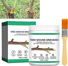 100g Tree Wound Sealer,Tree Pruning Sealer,Bonsai Cut Paste,Plant Healing Paste,Tree Wound Dressing,Tree Wound Sealer Healing Paste,Tree Sealant,Grafting Wax,Tree Grafting Supplies with Brush