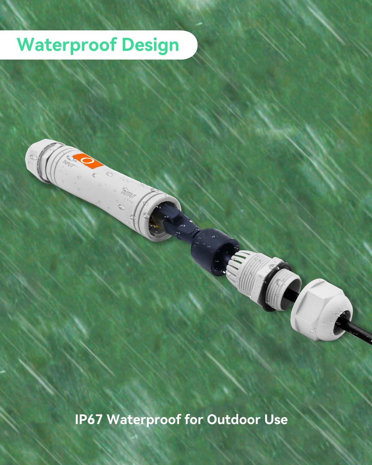 LINOVISION Long Distance Outdoor PoE Extender, Max 2600ft Power and Data Transmission Over Cat5E/Cat6 IEEE 802.3af/at Waterproof PoE Extender, PoE Repeater for IP Cameras, VoIP Phone (2 Pack) 3 71UXHAOIG7L. AC SL1500