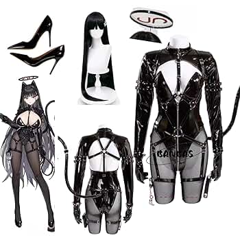 歪萌舎 ブルーアーカイブ　調月リオ キャットウーマンブ　コスプレ衣装 Amazon.co.jp: [fenglei] Blue Archiveブルーアーカイブ