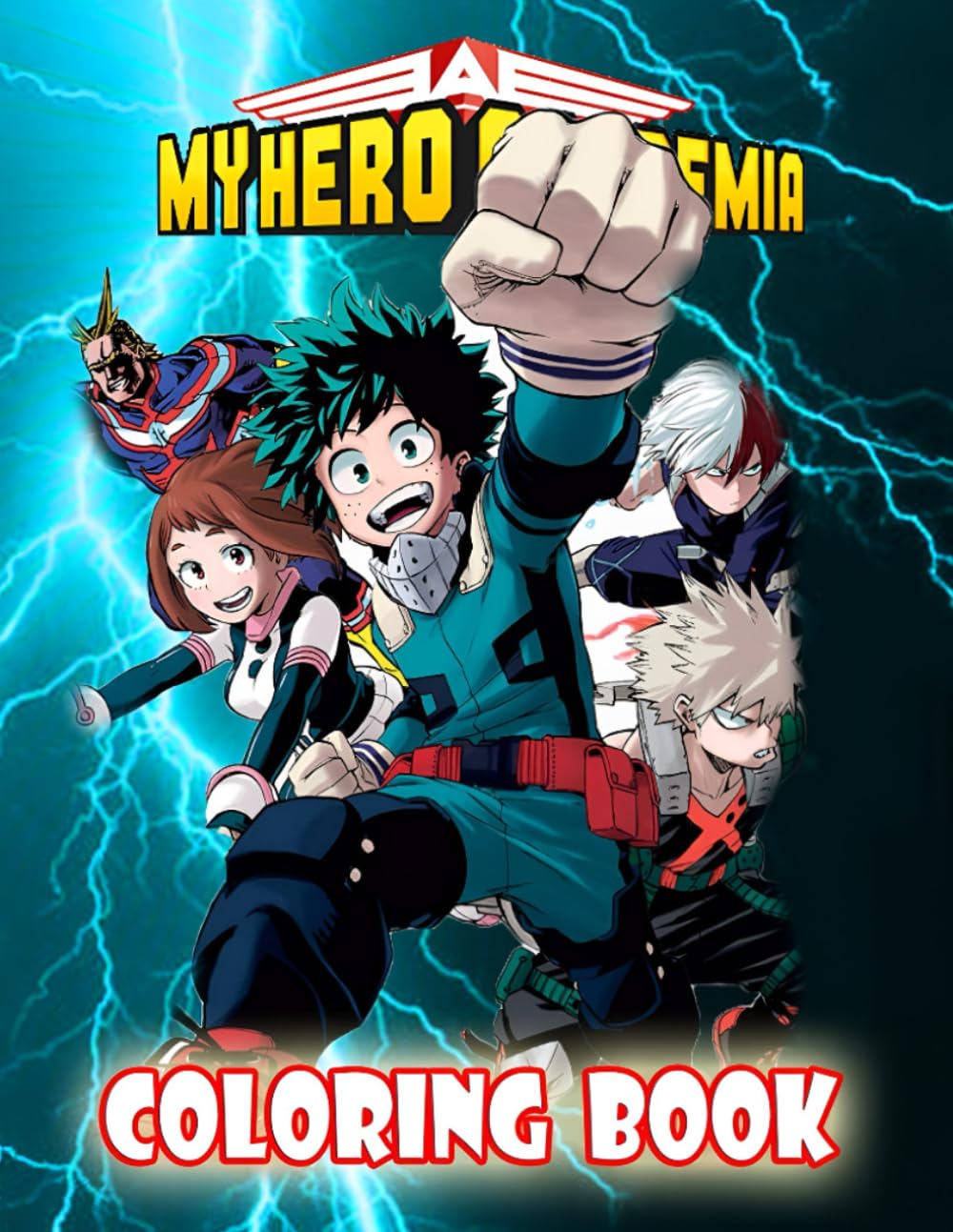 Hero THE coloring Book: A Fun Academia Colouring Book with Cute Characters for Stress Relief and Creativity