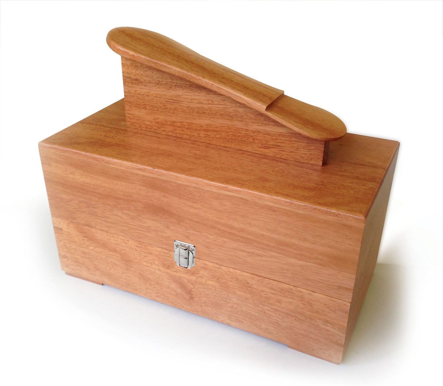 8196-Mahogany Hand-Crafted Shoe Shine Kit, Brown