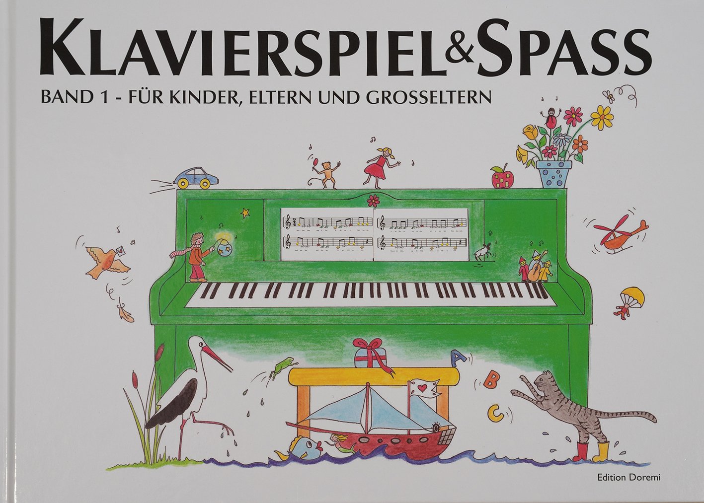 Livre piano pour enfants avec chablon de clavier inclus