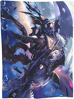 毛布 スカジ スペクター アークナイツ ブランケット 大きめ 掛け毛布 フランネル あったか 静電気防止 吸湿発熱 冷房対策 膝掛け コンパクト キャンプ シングル プレゼント おしゃれ 150cm X 125cm