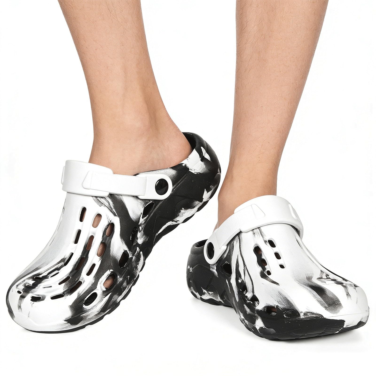 Gaatpot Mules et Sabots Homme Femme Chaussons D'Été Légères