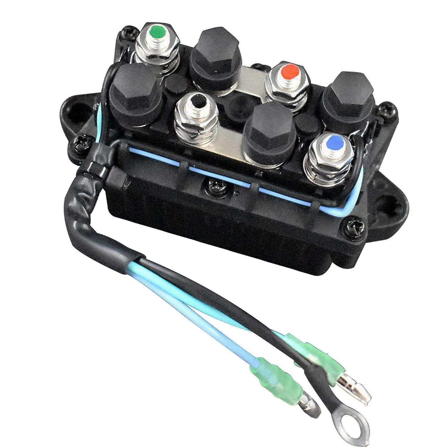 WFLNHB Boat Power Trim Relay Replacement for 40hp 85hp 90hp Outboard Engine 6h1-81950-00 6h1-81950-01