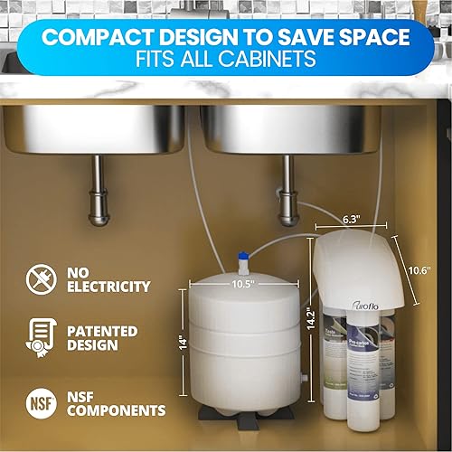 Miniatura 2 de ProQ2 - Juego de filtros de ósmosis inversa alcalinos para PROQ2, filtros de agua de 5 etapas para sistema de filtración de agua alcalina debajo del