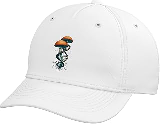 Mushroom Foraging Mycology Fungi Shroom Morel Hunting Adjustable Baseball Hat