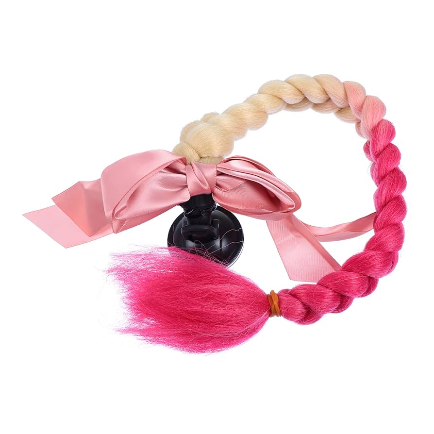 Amazon.co.jp: Holibanna 編組 の髪のおさげ髪 用ビーニー の髪の尾