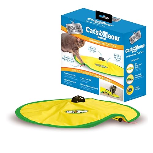 Cat's Meow | Interactive Enrichment Toy for Indoor Cats &