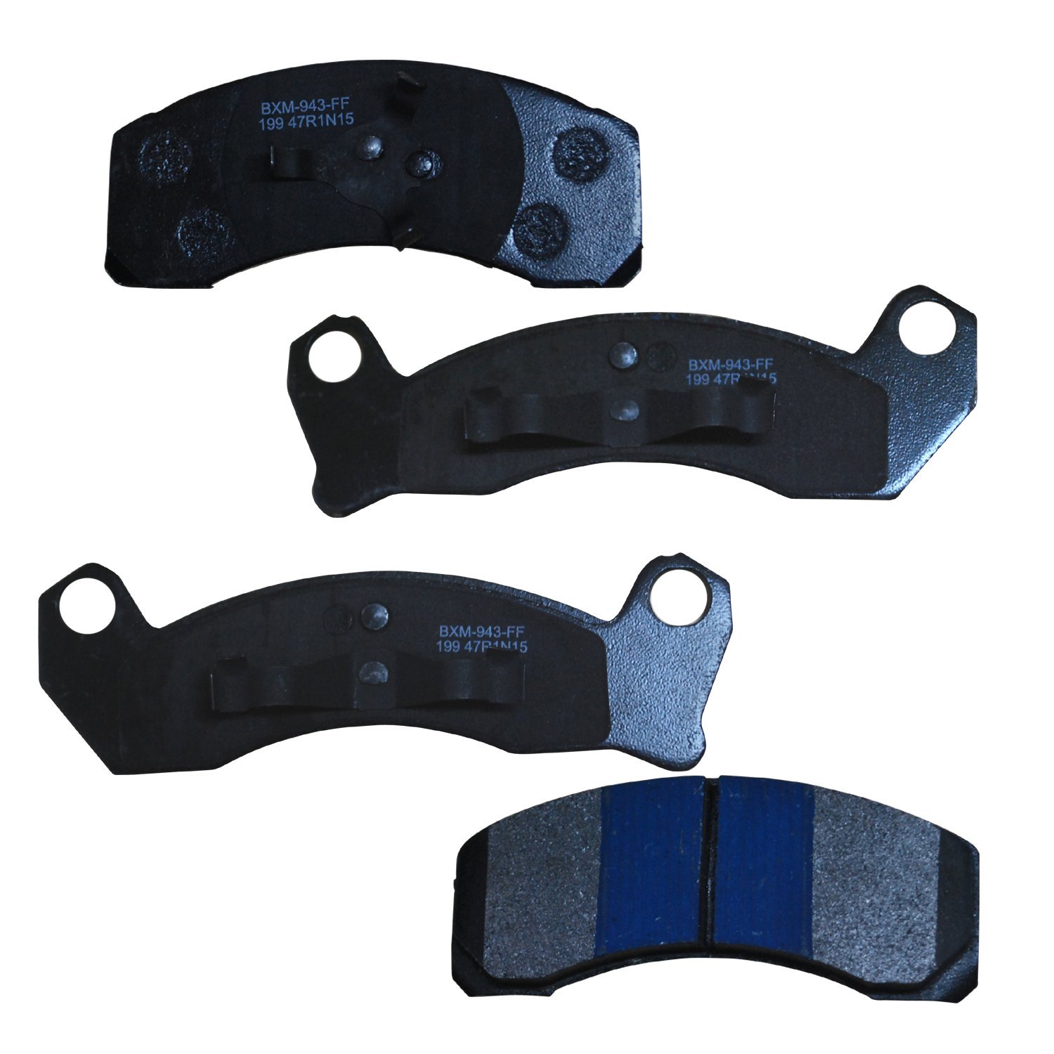 Bendix Premium SBM199 Semi-Metallic Front Brake Pads for Select Models Ford Country Squire,Crown Victoria,LTD,LTD Lincoln Continental,Mark VI,VII,Town Car,Mercury Colony Park,Grand Marquis,Marquis