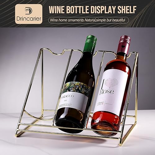 Miniatura 3 de Estante de exhibición de botellas de vino, estante de almacenamiento de vino, estante de exhibición de botellas de licor, estante de vino pequeño