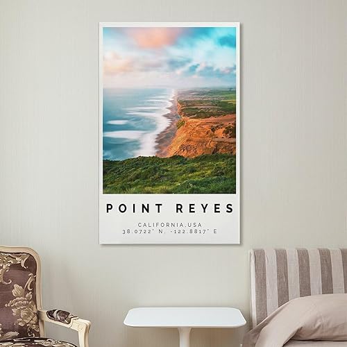 Miniatura 7 de Point Reyes - Póster de Bunter Druck, Point Reyes Wandkunst, Point Reyes Foto Dekor, Point Reyes Geschenk - Póster de pared para decoración del