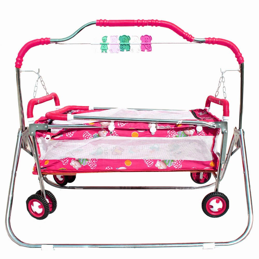 My Angel Steelcraft 6 In 1 Baby Cradle, Cot, Crib, Stroller