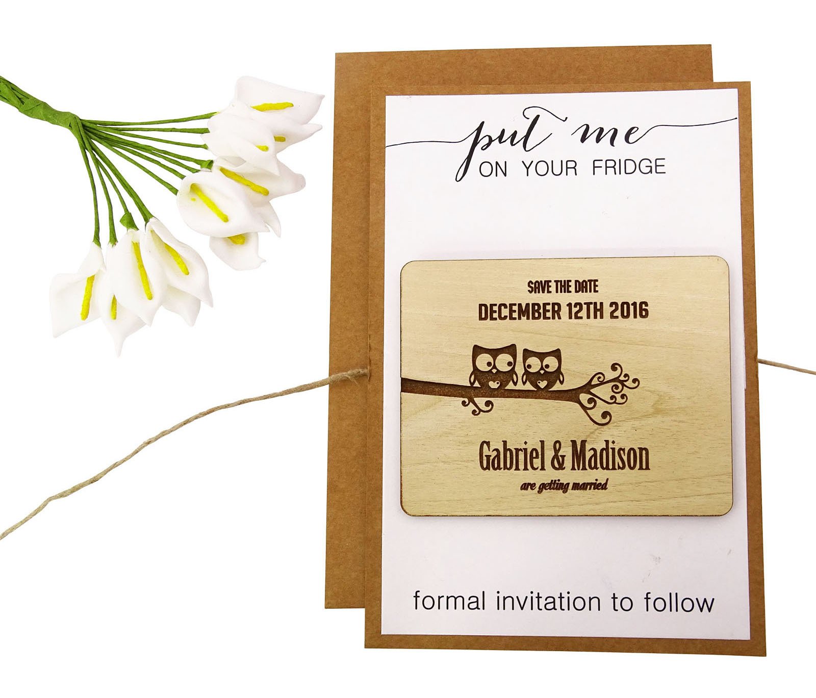 Darling Souvenir Rustikale Hochzeit Abwehr das Holz Magnet 40 Individuelle Gravur Holz Magnet Personalisierte Geschenke