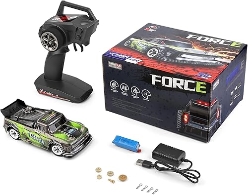 Miniatura 9 de GoolRC WLtoys 284131 - Coche de carreras a control remoto a escala 1:28, 2.4 GHz, 4 WD, 30 KM/H de alta velocidad para niños y adultos