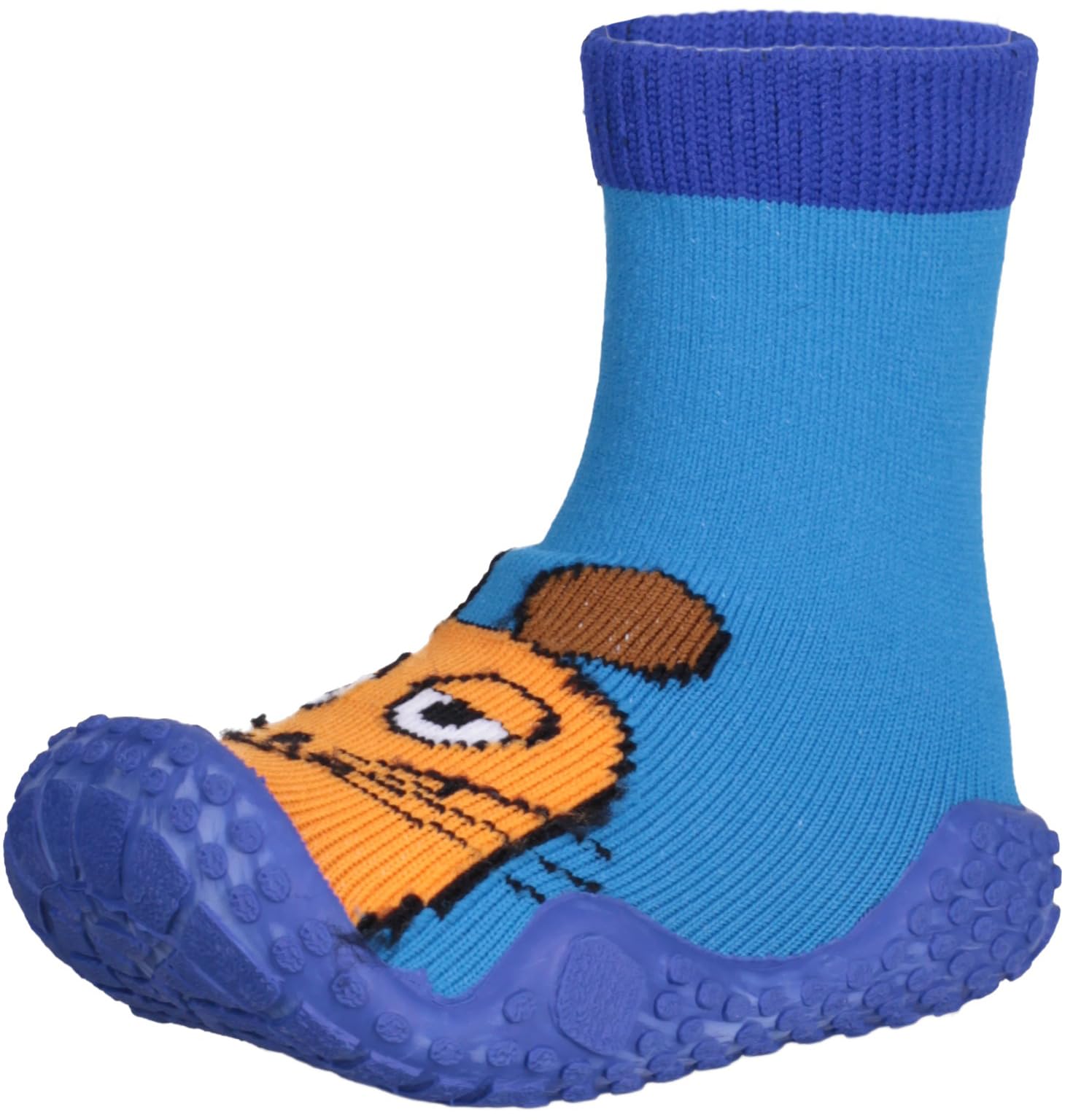 Playshoes GmbH Aqua Socks Die Maus, Unisex Kids’ Water Shoes, Blue (Blue 7), 12.5 Child UK (30/31 EU)