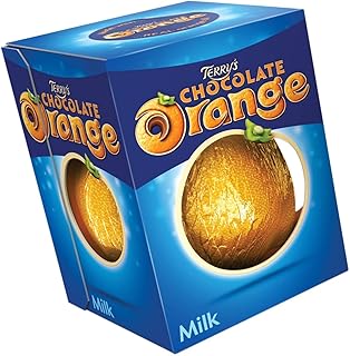 Terry's Chocolate Orange-Orange Flavored Milk Chocolate Ball, 157g (2 Pack)