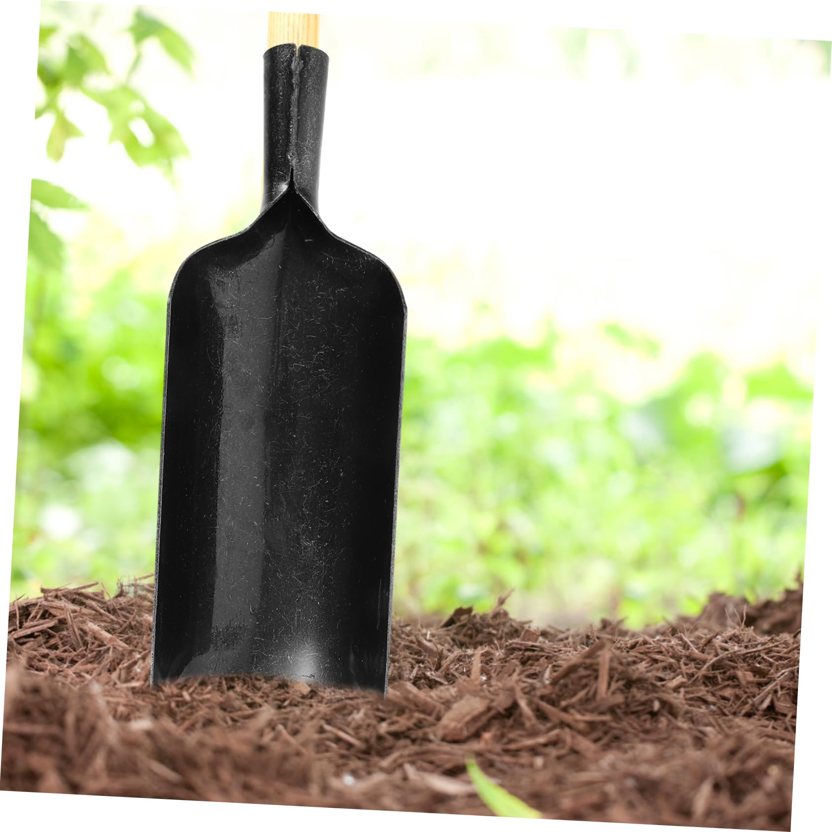 TOYANDONA Outil De Jardin en Métal pour Creuser avec Manche Outils De Jardinage Désherbage