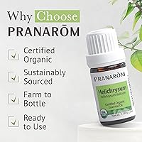 Vista 6 de Pranarom Certified Organic Australian Sandalwood Essential Oil (5ml), 100% Pure Natural Therapeutic Grade for Home Diffusing, Aromatherapy