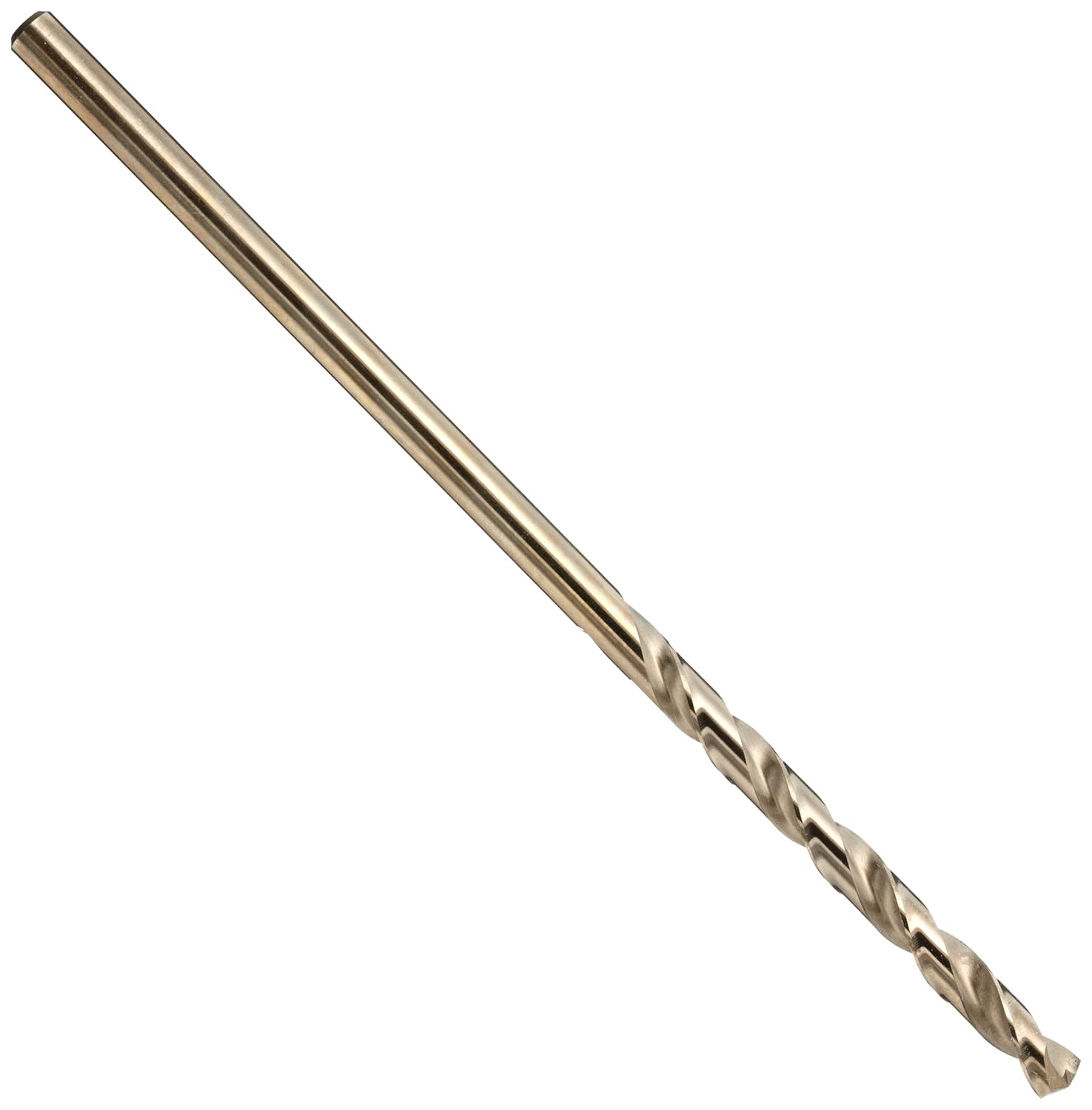 YG-1 DL6032 High Speed Steel Split Point Aircraft Extension Drill Bit, Straight Shank, Parabolic Spiral, 135 Degree, #16 Size, 11/64" Diameter x 6" Length (Pack of 10)