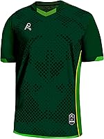 Vista 71 de Camiseta deportiva SOL Athletic para hombre, refrescante, transpirable, cómoda Dorado/Negro