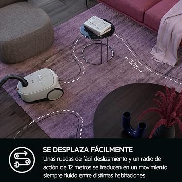 AEG AB61H6SW Plastic Vacuum Cleaner