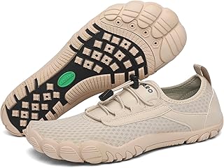 Unisex Barfuß Badeschuhe rutschfeste Barfußschuhe Schnelltrocknende Wasserschuhe mit Drainagelöcher Gr.36-48