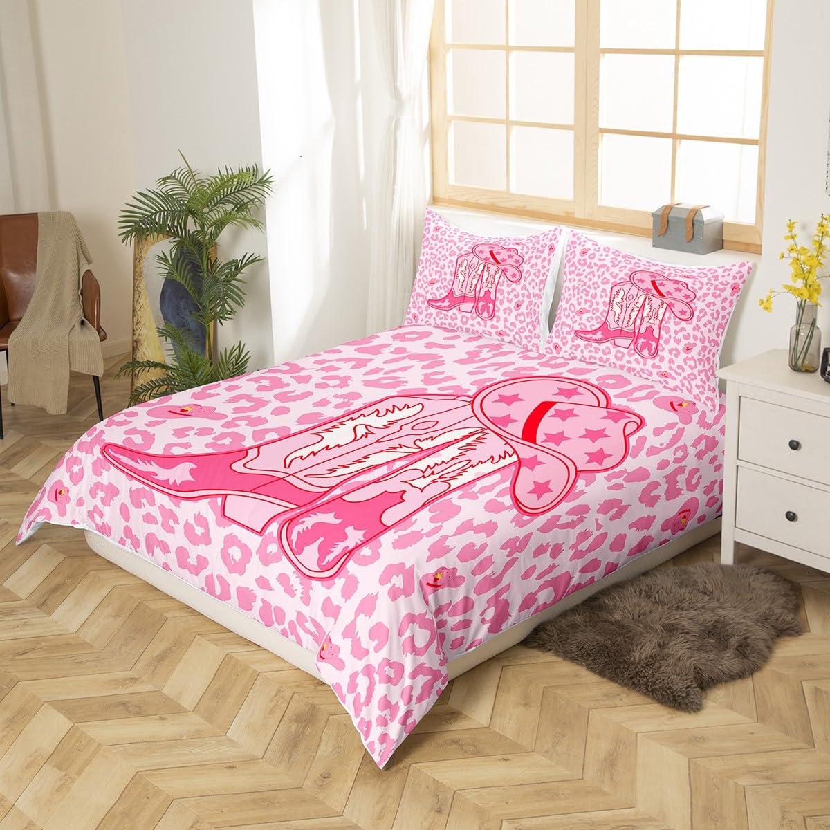 Western Cowgirl Duvet Cover Set Double Size - Image 2