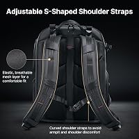 ULANZI BP10 35L Vízálló Fotós Hátizsák Drón DSLR Tükörreflexes Kamerához Laptop Tartóval 4