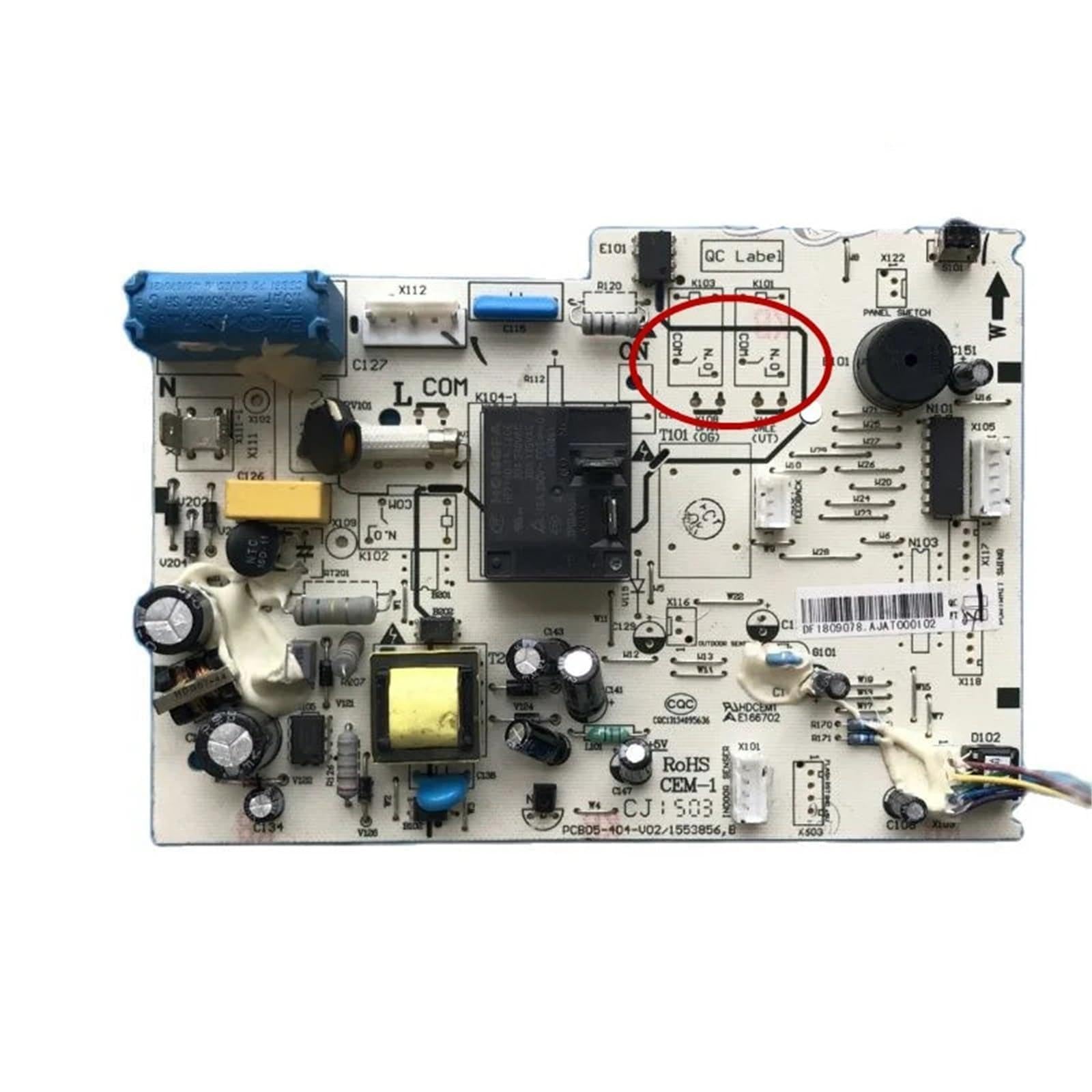 Bonzmxdkhq Red For Air Conditioner Power Module Frequency Conversion Board Pcb05-404-V02 1553856 1822629(Red)