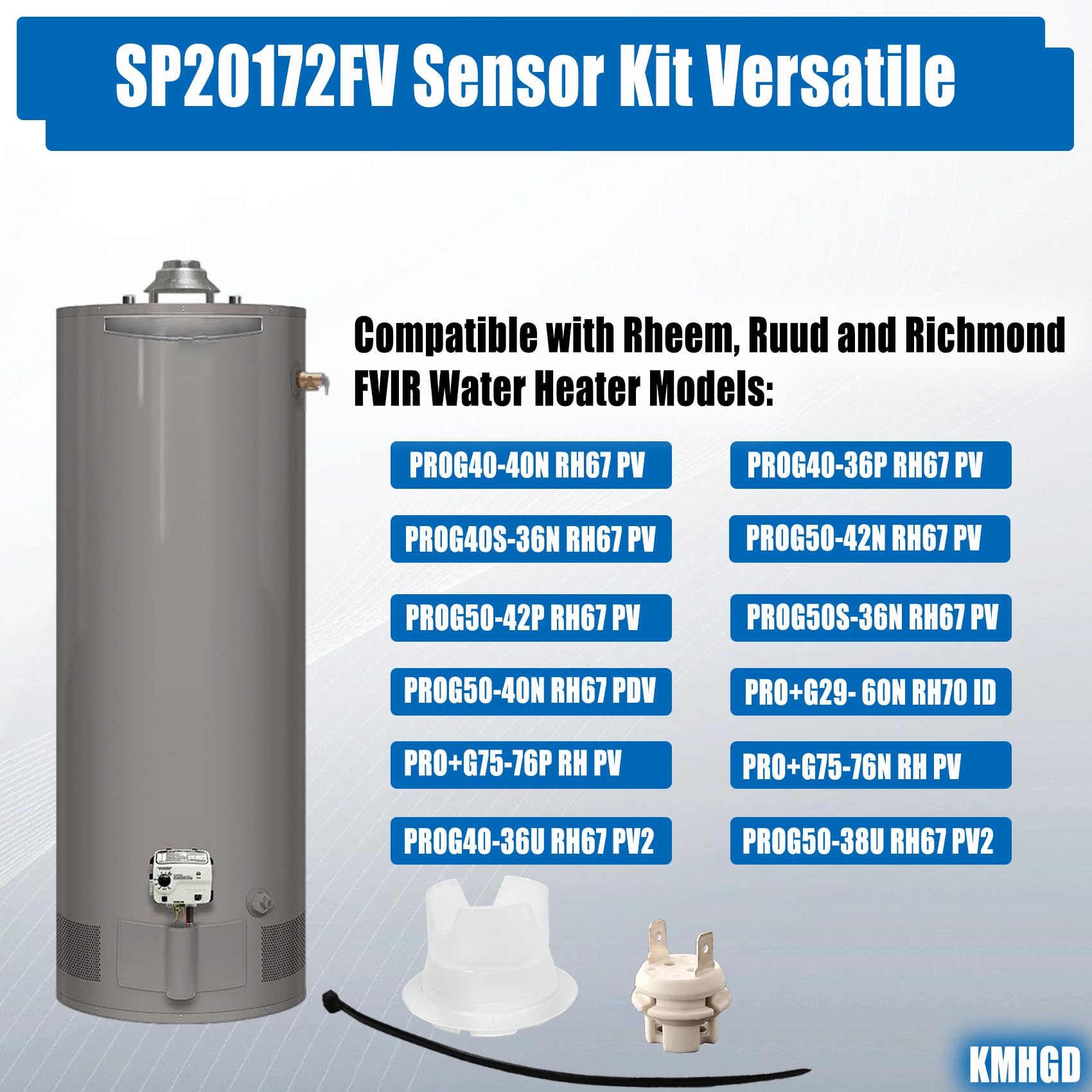 Gas Valve Power Vent Water Heater Flammable Vapor Sensor Item