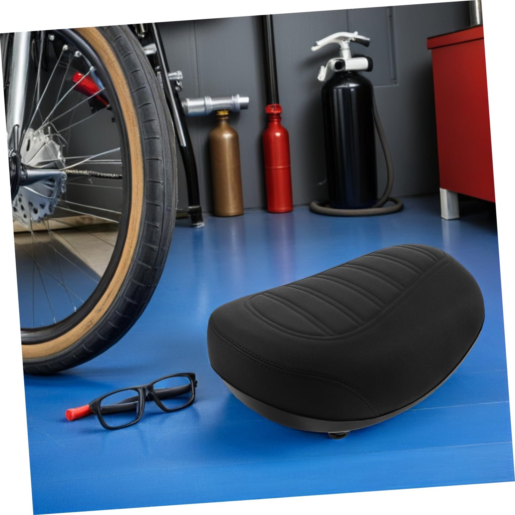 UPKOCH Sella Per Bicicletta e Antiscivolo Cuscino Imbottito Per Comfort Migliorato Compatibile Monopattini Elettrici e Biciclette Tradizionali