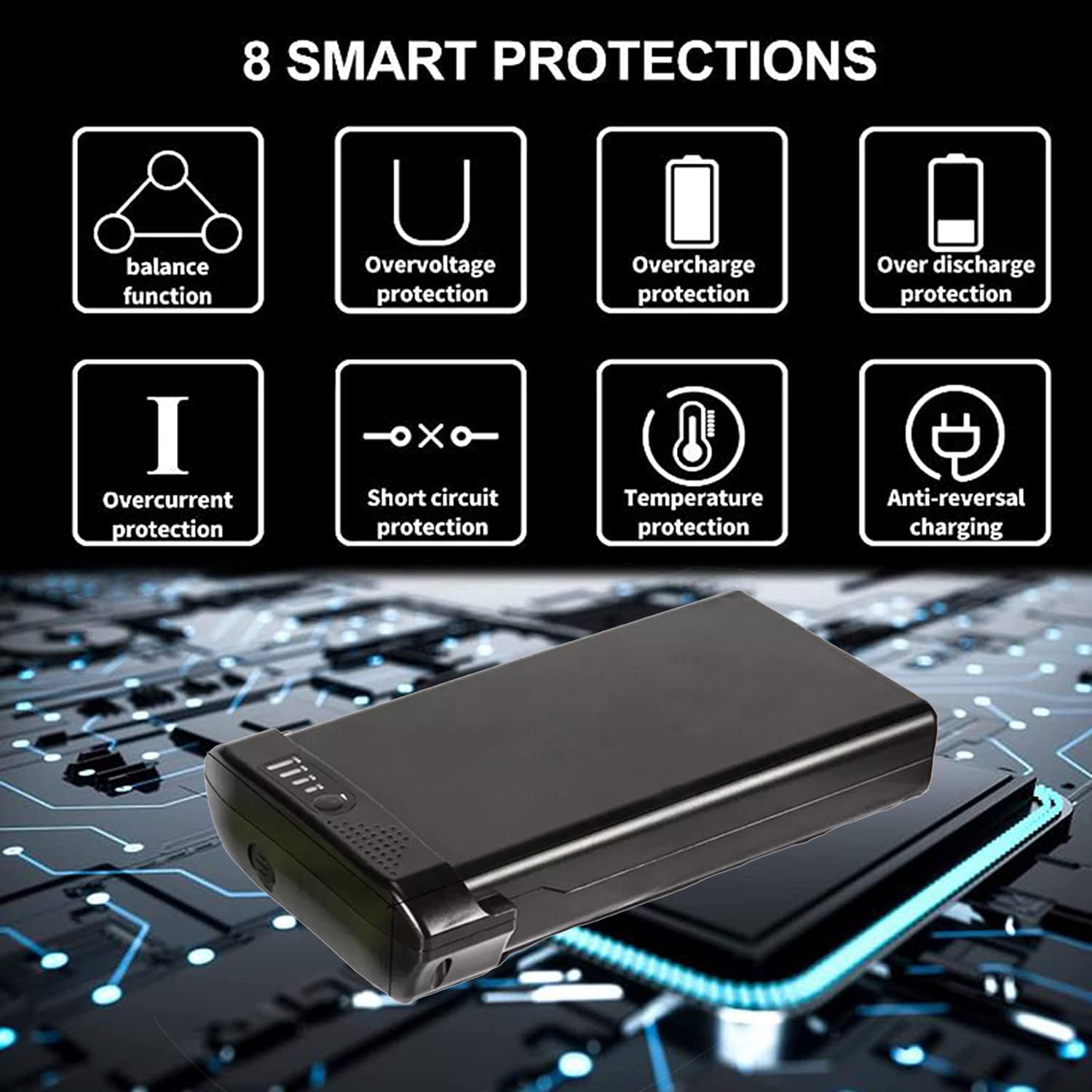 Batterie Lithium 24 V 10,4 Ah / 14 Ah pour Porte-Bagages arrière de vélo électrique ; Batterie 36 V 7,8 Ah / 10,5 Ah pour Porte-Bagages de VTT avec Chargeur.