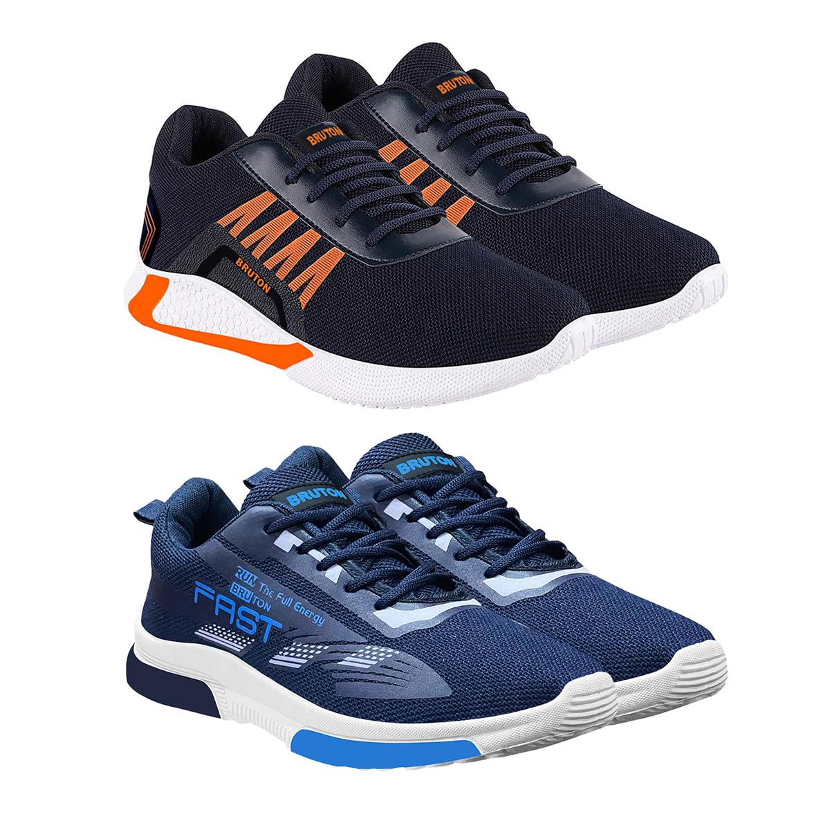 Light Weight Running Shoe Sport Shoes for Men- Combo Pack of 2