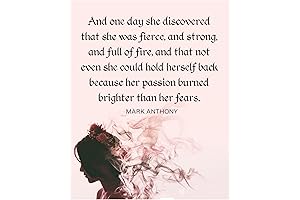 And One Day She Discovered Wall Art - For Women Empowerment