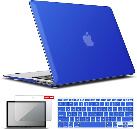 blue macbook air case