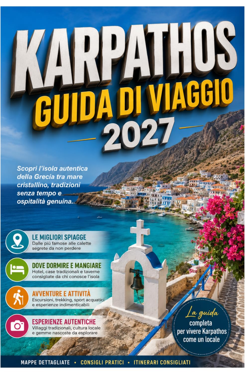 Karpathos guida di viaggio 2027: Scopri dove nuotare, mangiare, alloggiare, fare escursioni, fare acquisti e vivere le gemme nascoste dell'isola come un locale