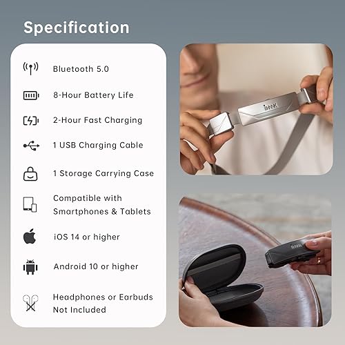 Vista 6 de Diadema de meditación, dispositivos de biorretroalimentación EEG, retroalimentación visual y auditiva en tiempo real para entrenamiento