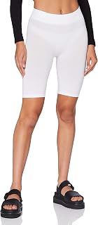 Amazon.it: Pantaloncini bianchi corti - Leggings da donna / Abbigliamento  donna: Abbigliamento
