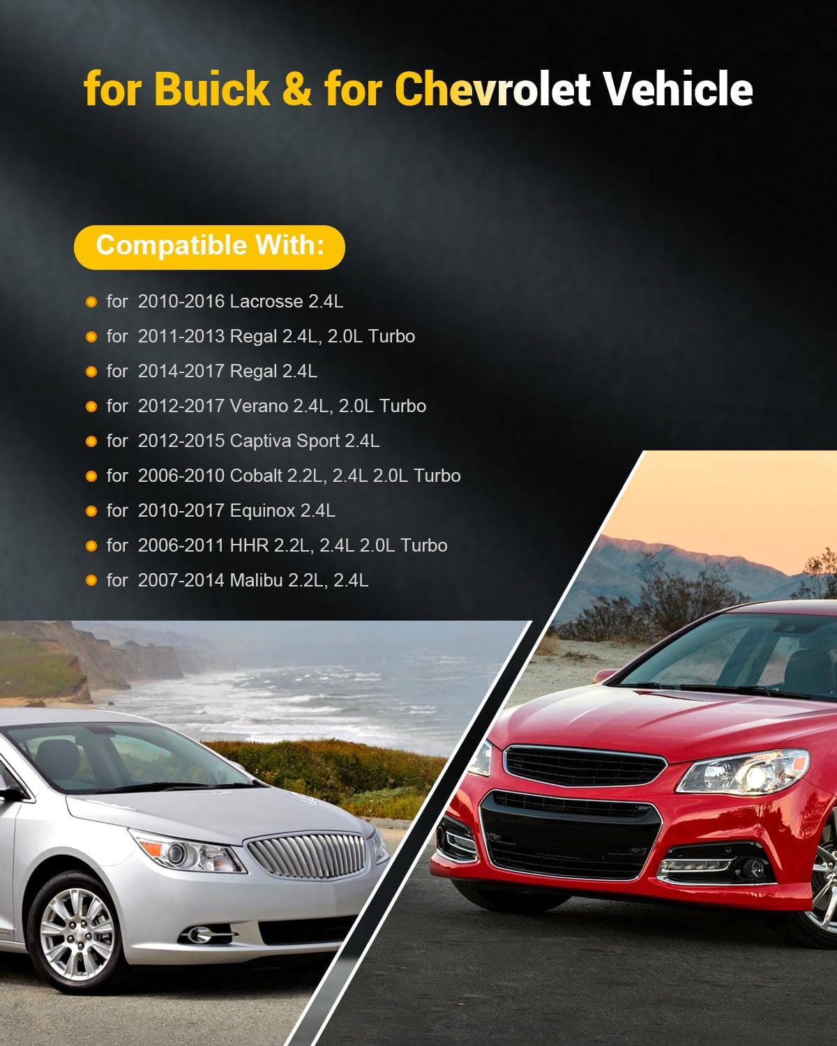 OCPTY 4 ignition coils with 4 iridium Spark Plugs fits C1552 UF491 12638824 Chevy for GMC Pontiac for Saturn Malibu HHR Cobalt Equinox Terrain G6 2.4L 2.2L 2.0L