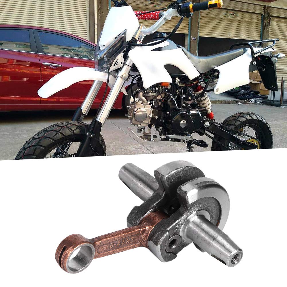 Nikou Albero motore a semicerchio - Sostituzione dell'albero motore a semicerchio da 44 mm/1,7 pollici resistente alla corrosione per Mini Pocket Bike 47cc 49cc