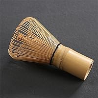 Vista 6 de Batidor de matcha – Batidor de bambú para polvo matcha, hecho a mano orgánico tradicional japonés Chasen, agitador de matcha de 100 puntas Wisk