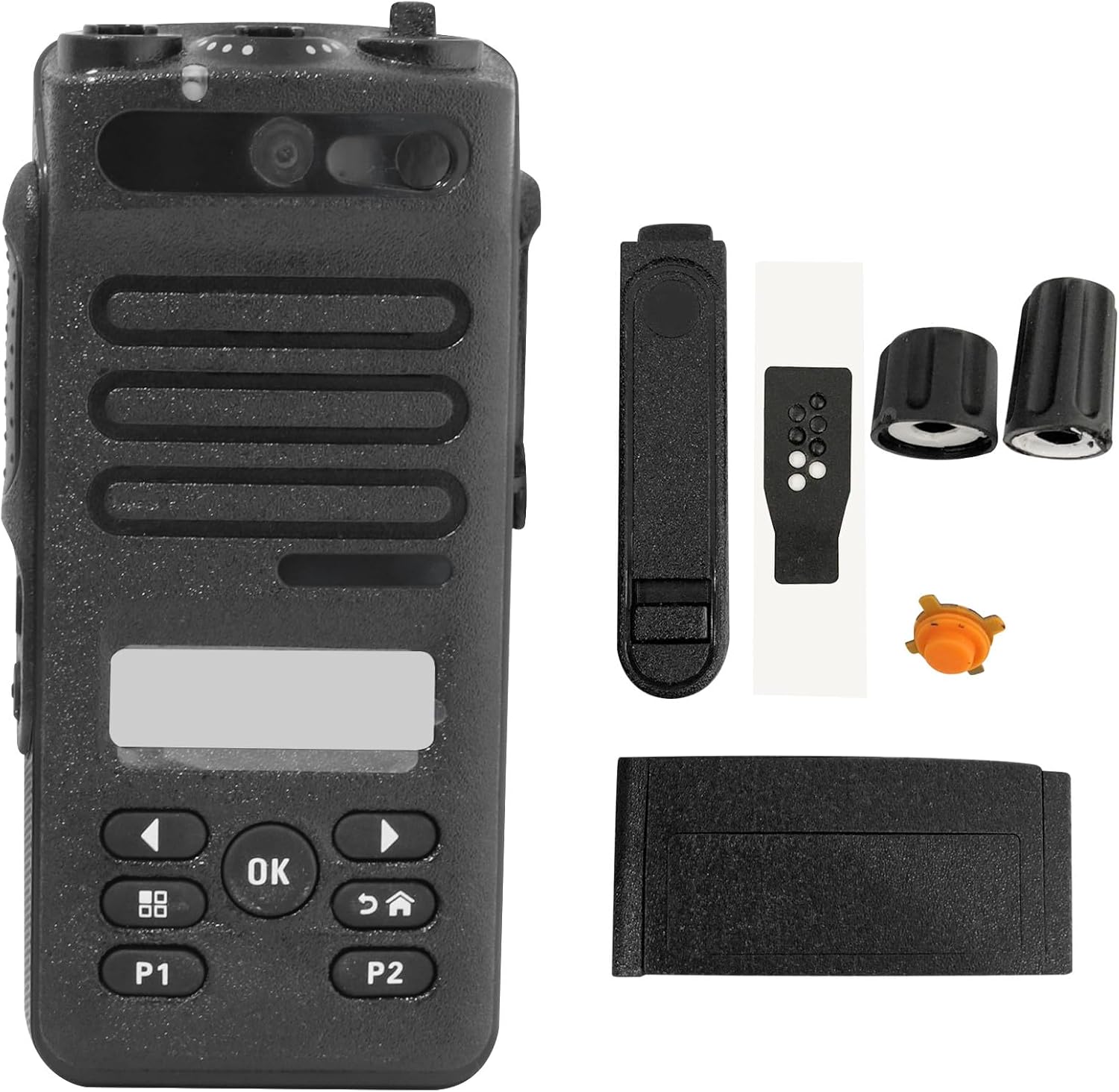 PMLN7271A XPR3500e Housing Case Refurbish Kit Replacement for Two Way Radio Black (Housing with Speaker and LCD)
