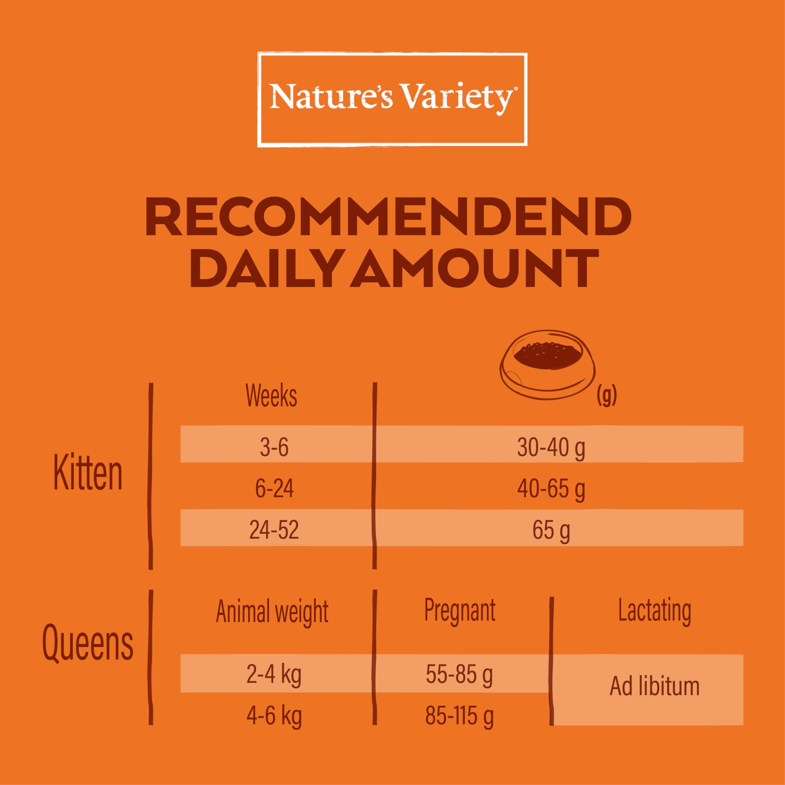 Nature's Variety Healthy Grains - Crocchette per gattino/gattino - Pesce bianco, 3 kg